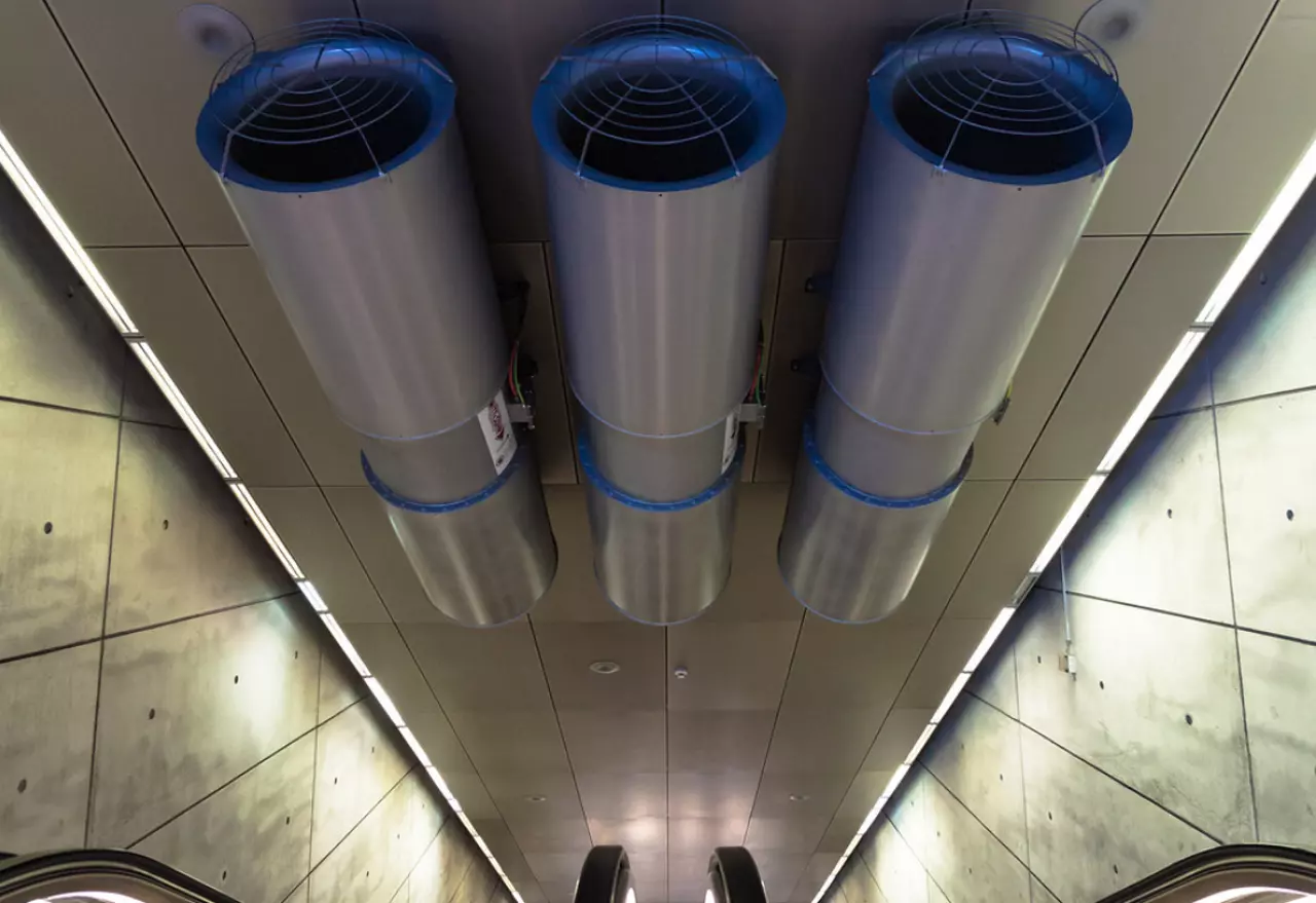 Impulsfläkter i Citytunneln
